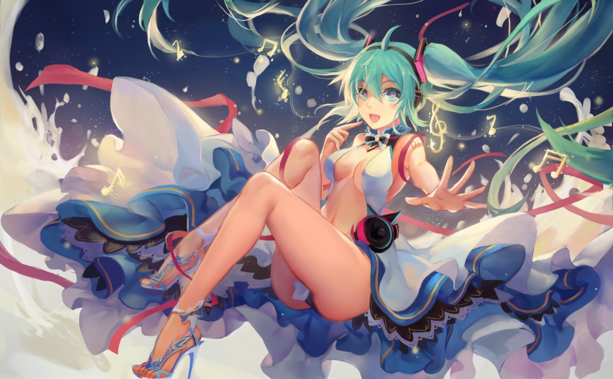 初音未来Miku，牛乳恋主题，精选5K超清动漫壁纸，高清大图下载