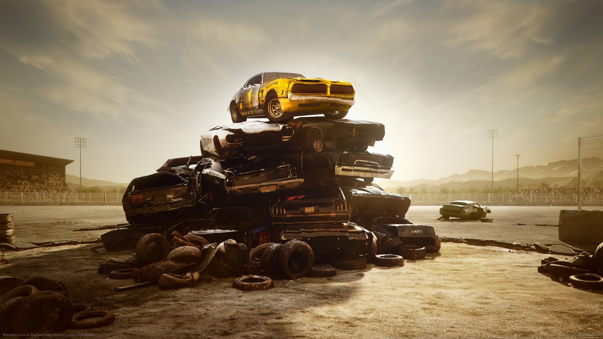 《撞车嘉年华(Wreckfest)》超清4K壁纸，3840x2160分辨率，高清游戏图片免费下载