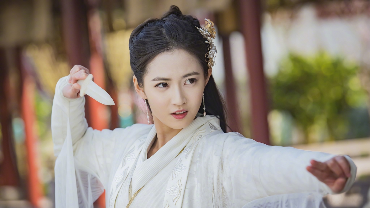 2019版倚天屠龙记，陈钰琪版赵敏绝美4K壁纸，高清影视图片，3840x2160分辨率，免费下载