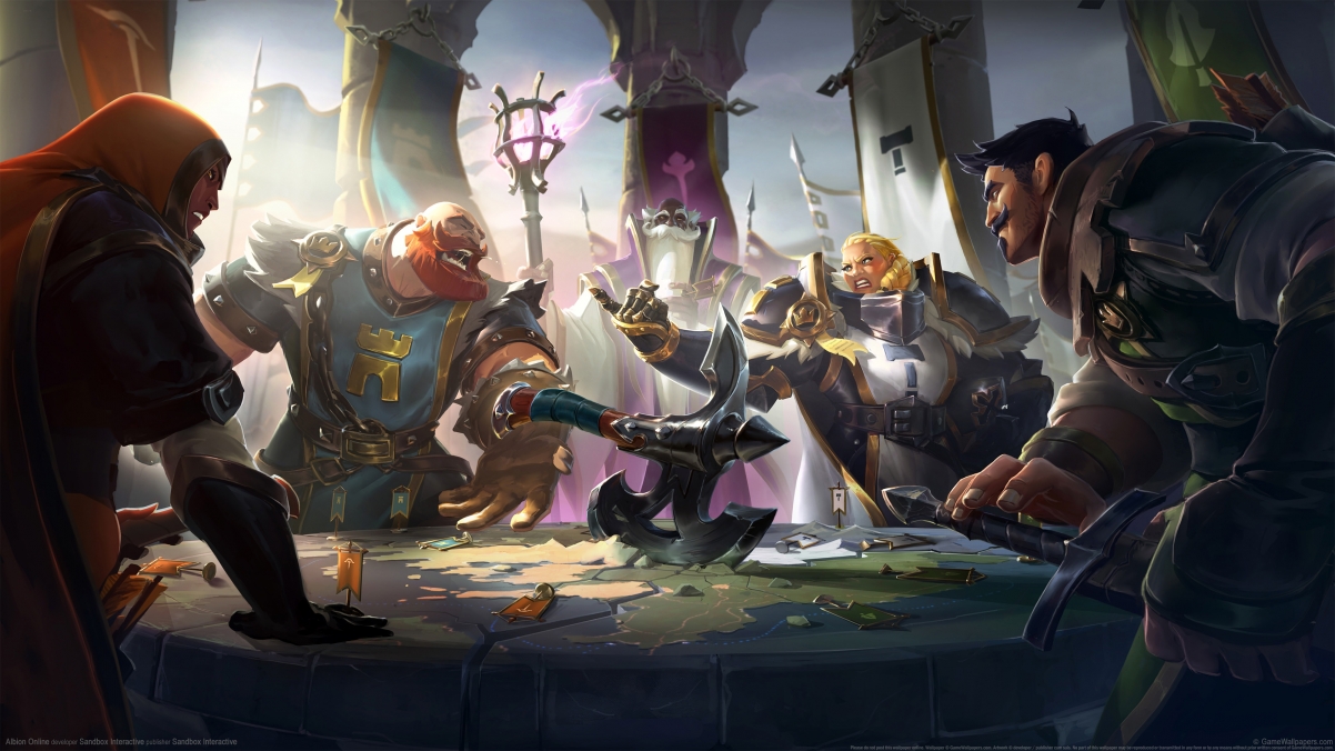 阿尔比恩OL(Albion Online)超高清4K壁纸，3840x2160分辨率桌面背景图片免费下载