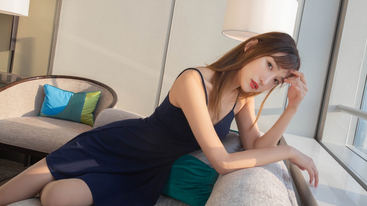 陆萱萱居家美照，养眼身材4K超清壁纸，3840x2160高清下载