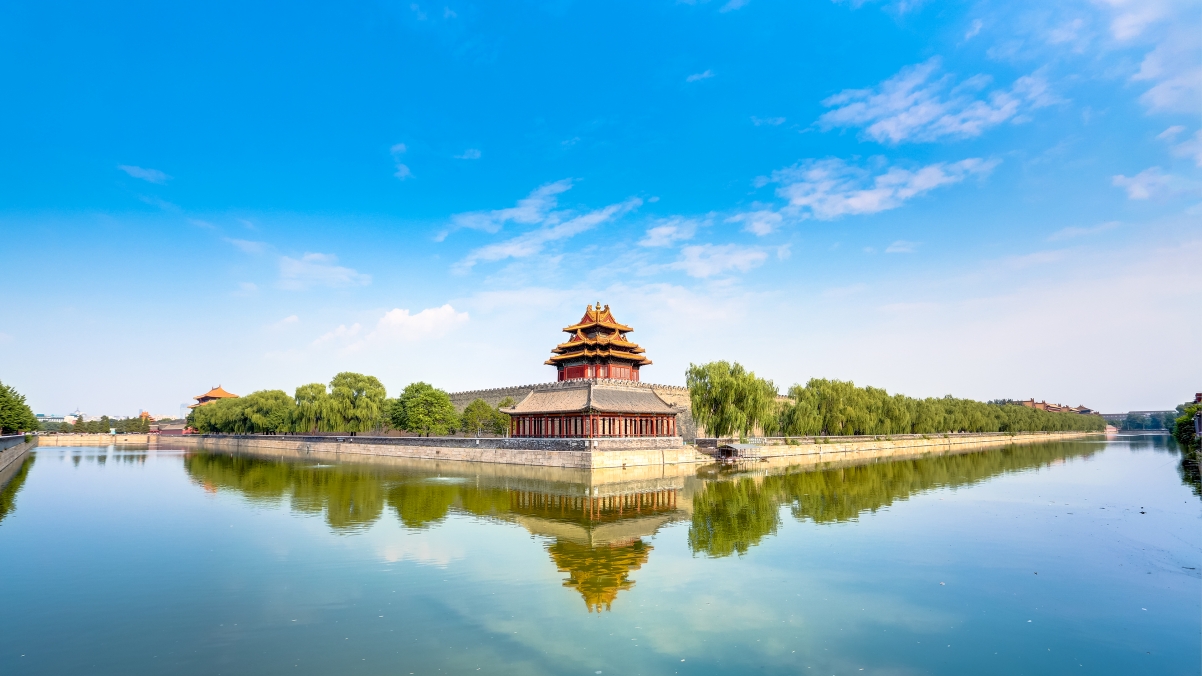 紫禁城角楼绝美4K风景壁纸，高清3840x2160大图，一键下载！