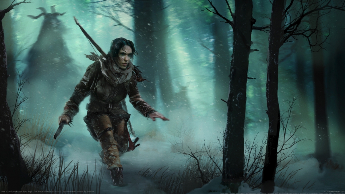 古墓丽影崛起4K超高清壁纸，Rise of the Tomb Raider精美游戏图片，3840x2160分辨率免费下载