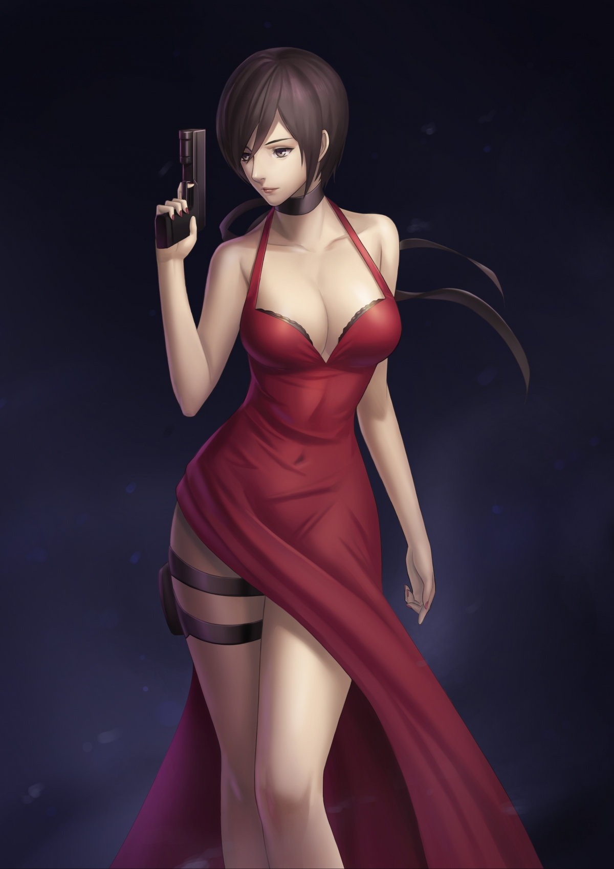 艾达王生化危机超高清4K手机壁纸，2480x3508像素，精美下载