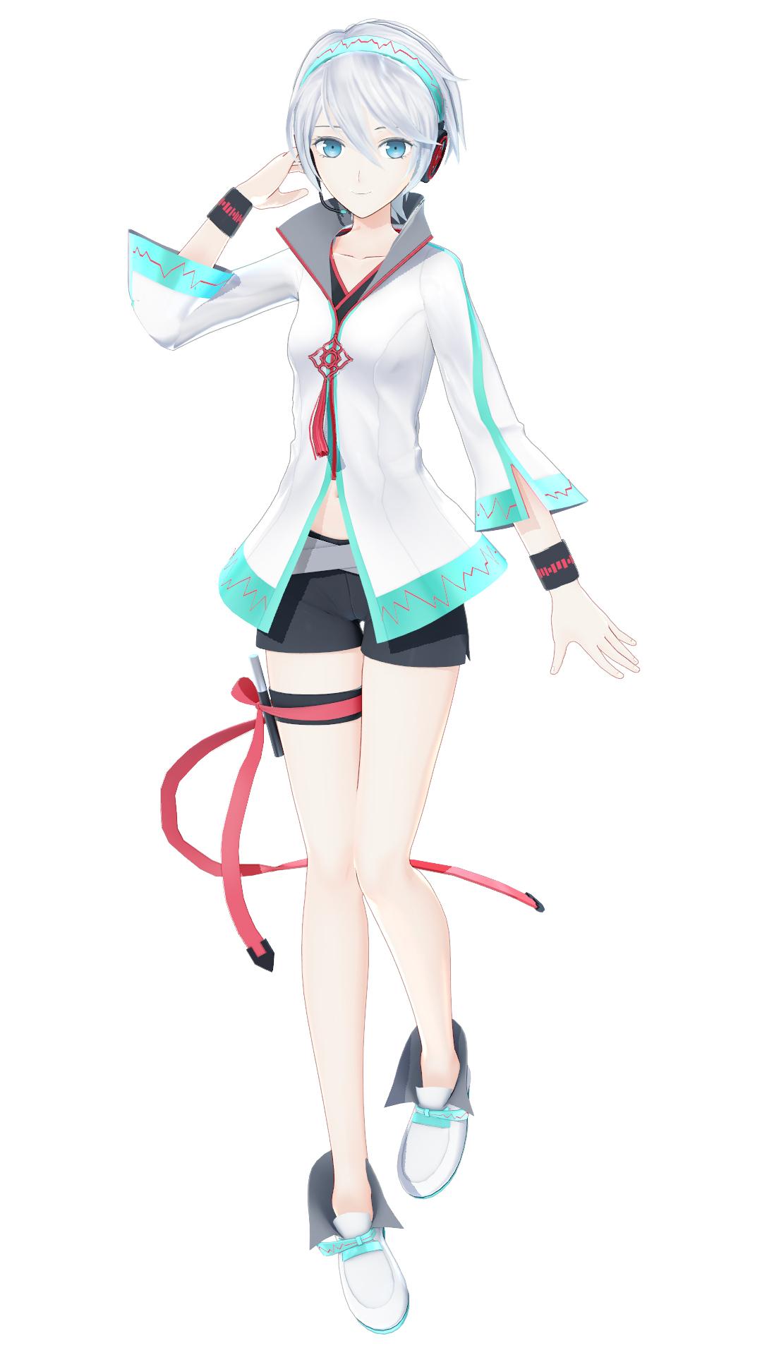 高清4K手机壁纸，动漫音乐少女主题，可爱风格，1080x1920分辨率，一键下载
