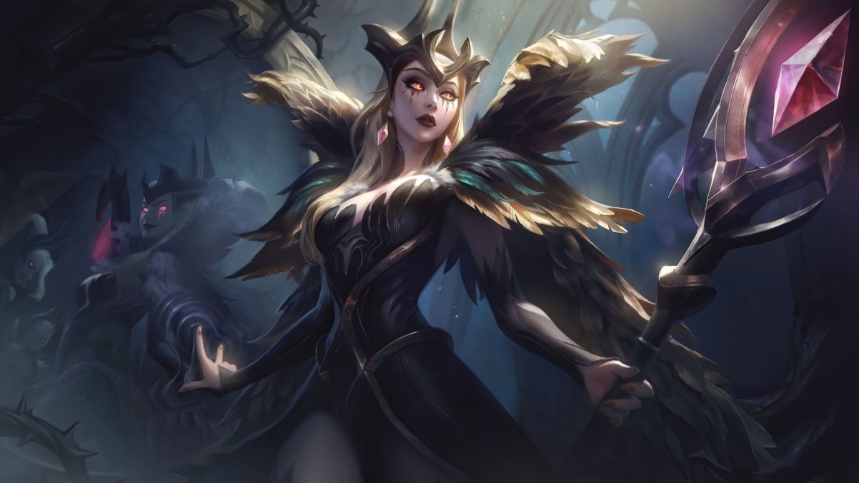 英雄联盟LOL，诡术妖姬乐芙兰4K超清壁纸，3840x2160分辨率，高清美图一键下载