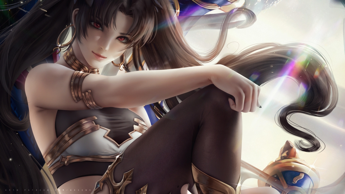 伊什塔尔Ishtar，绝美4K高清壁纸，3840x2160动漫美图任你下载