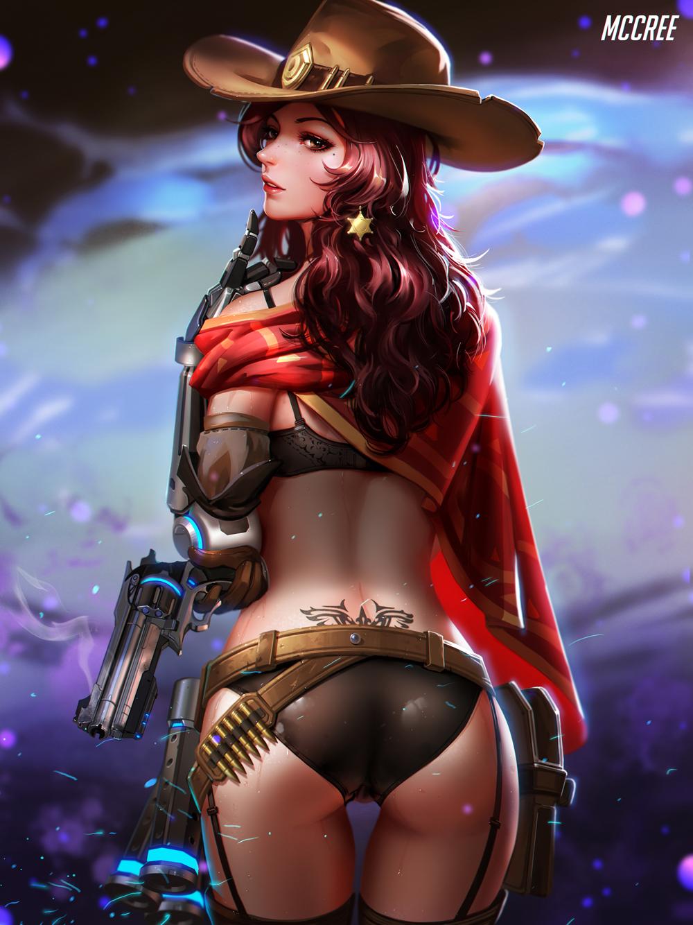 Mccree美女精选4K手机壁纸，高清1000x1334图片，一键下载