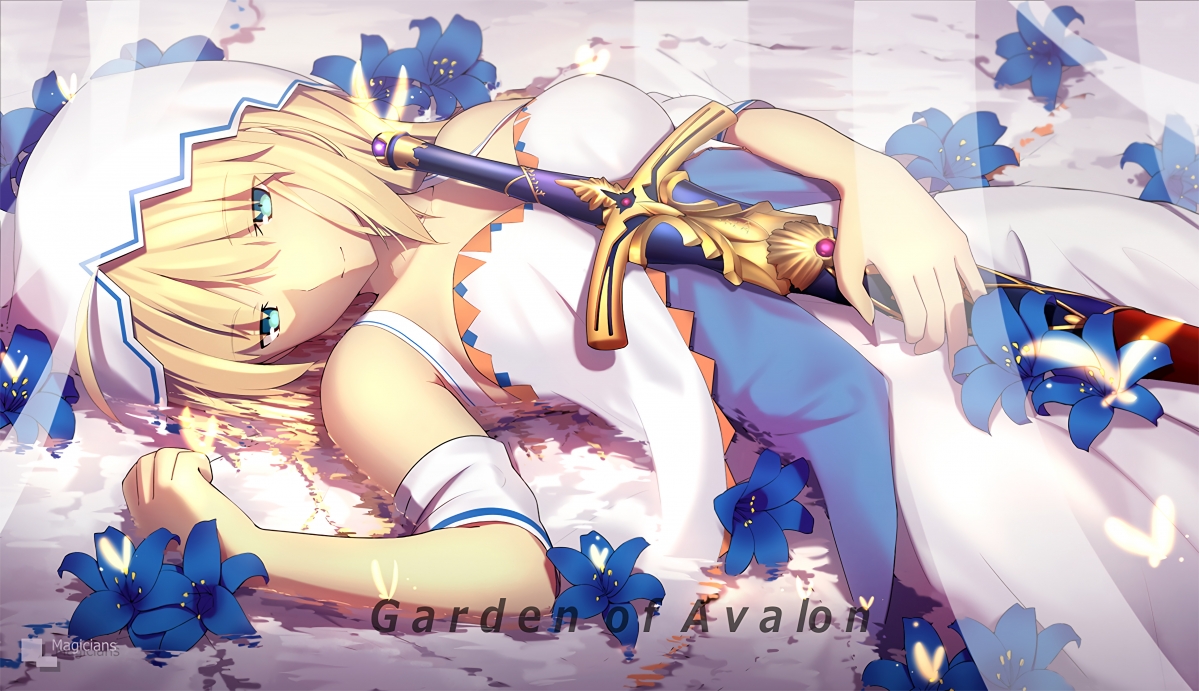 Fate吾王阿尔托莉雅，绝美剑舞，4K超清壁纸，5080x2928高清下载