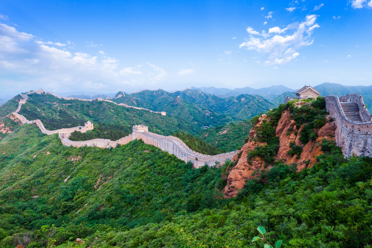 绝美万里长城风光，4K超清摄影壁纸，高清4000x2667，免费下载