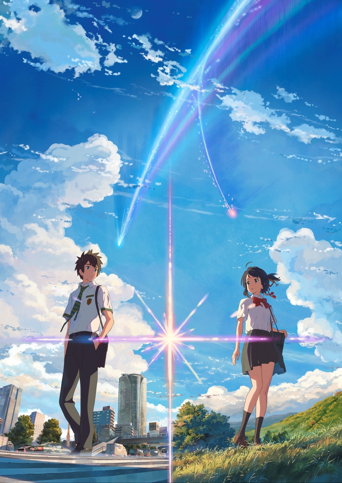 你的名字4K手机壁纸，精美海报版，高清1607x2266，一键下载！