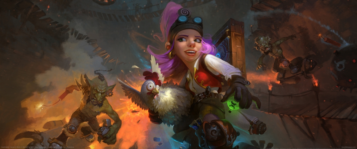 Hearthstone: Warcraft Heroes Fan Art 4K Wallpaper - Download High-Res 3440x1440 Images