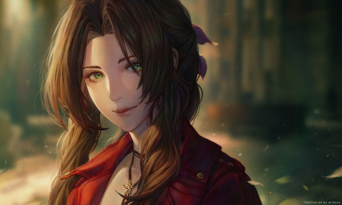 艾瑞丝盖恩斯巴勒4K壁纸，最终幻想美女高清动漫图片，3840x2300分辨率免费下载