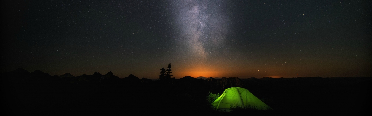 Windows 10星空双屏4K高清壁纸，绝美风景3840x1200，一键下载