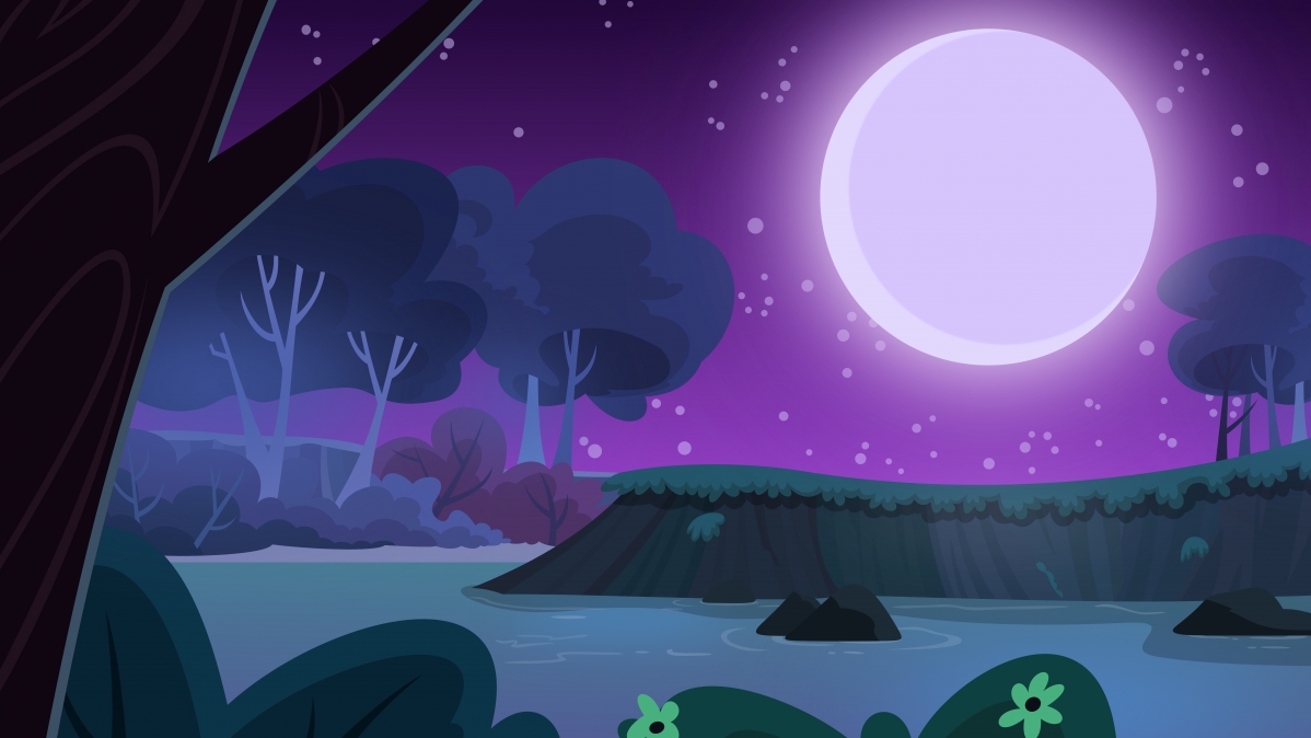 小马宝莉夜景动画，超高清8K壁纸，4K动漫美图，7680x4320大图下载