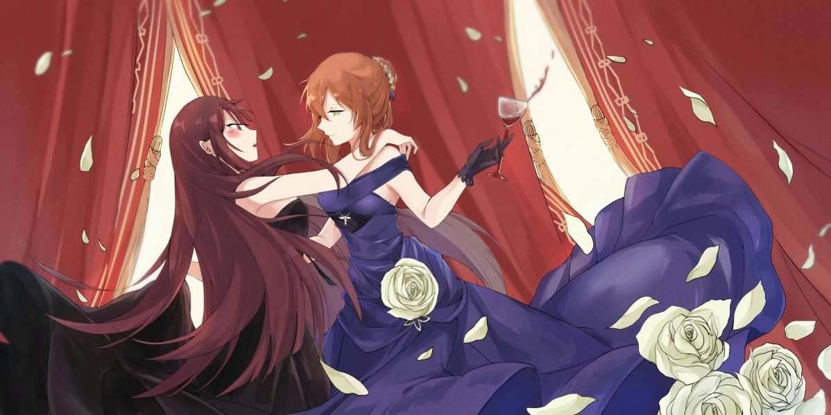 WA2000 & 春田7k，绝美4K动漫壁纸，高清7086x3543，一键下载！