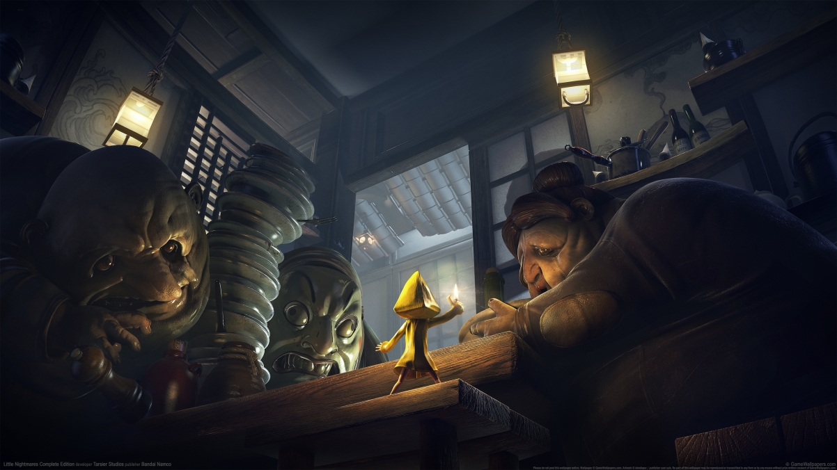 Little Nightmares Complete Edition，超高清4K游戏壁纸，3840x2160分辨率，一键下载