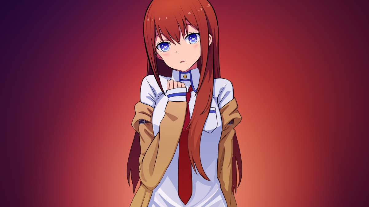 Makise Kurisu 命运石之门精选4K壁纸，牧濑红莉栖高清动漫美图，3840x2160分辨率，免费下载