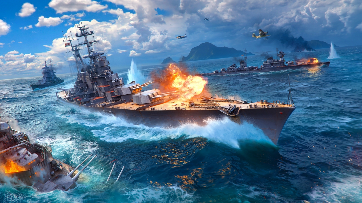 战舰世界超清4K壁纸下载，Wargaming Net独家提供3840x2160分辨率精选游戏图片