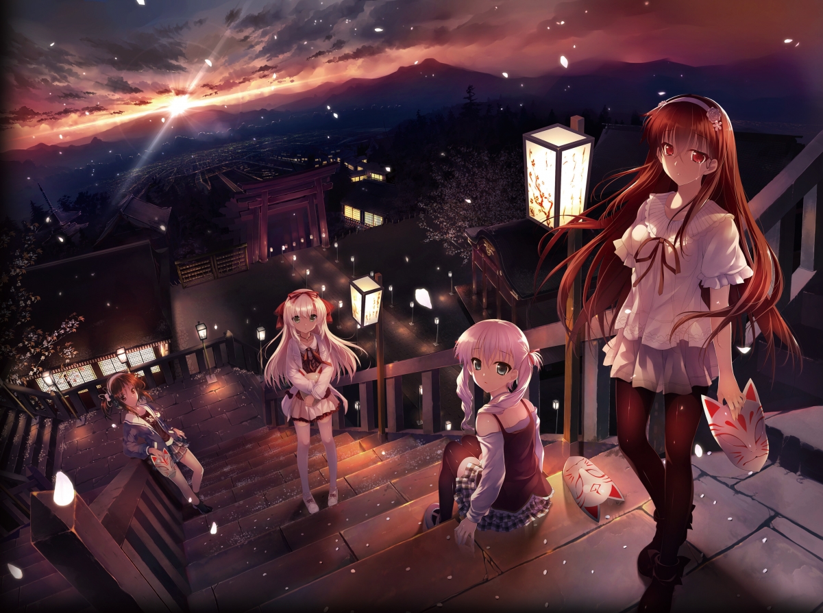 少女神域天狱，绝美4K动漫壁纸高清下载，4550x3390分辨率精选图片