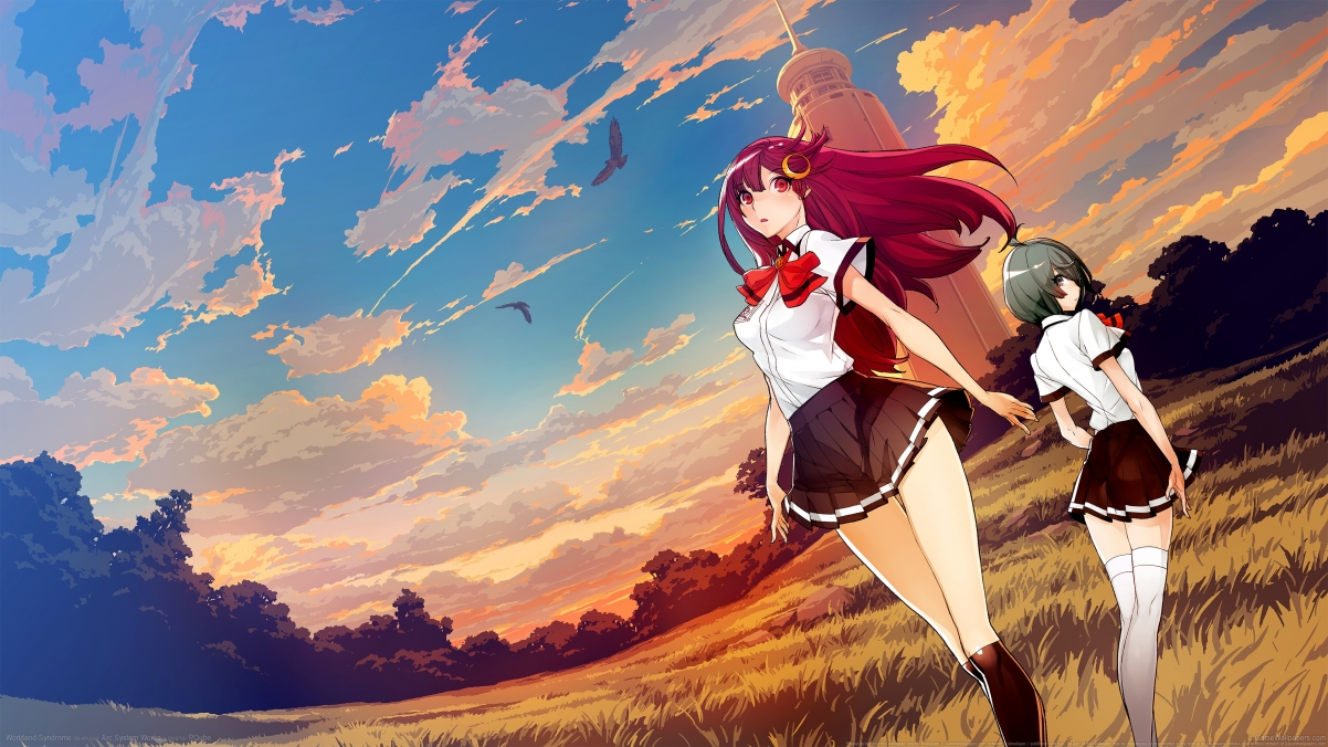 《世界末日症候群(World End Syndrome)》绝美4K壁纸，游戏高清图片，3840x2160分辨率，一键下载！