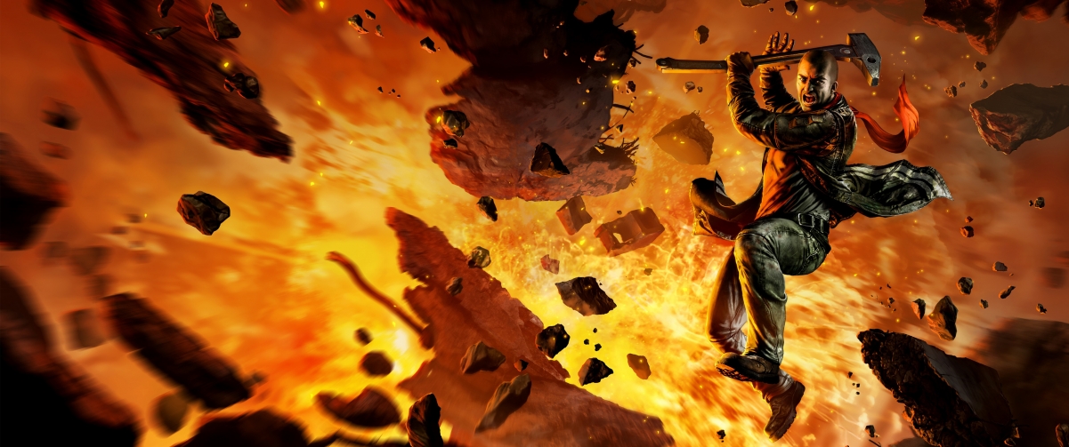 Red Faction: Guerrilla Re-Mars-tered 专属带鱼屏壁纸，高清4K游戏图片，3440x1440分辨率，一键下载