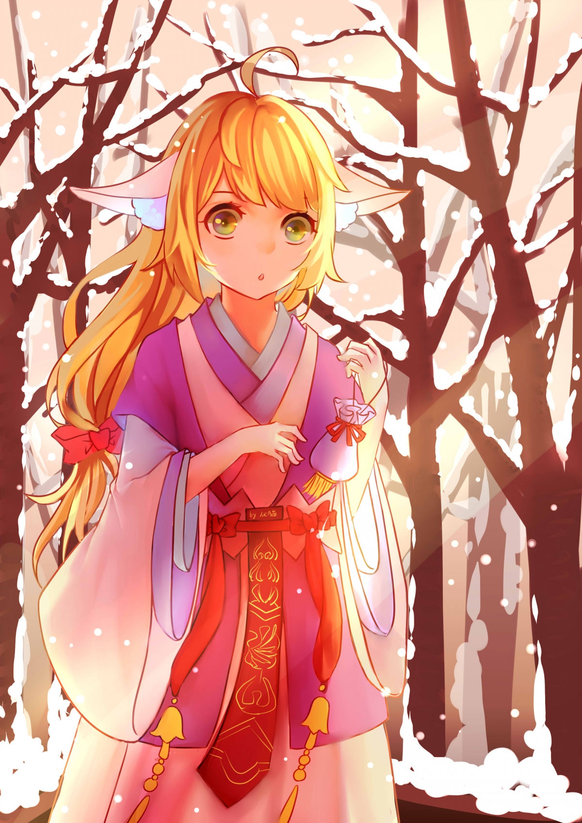 涂山苏苏绝美壁纸，狐妖小红娘4K高清版，手机专属，2480x3507分辨率，一键下载！
