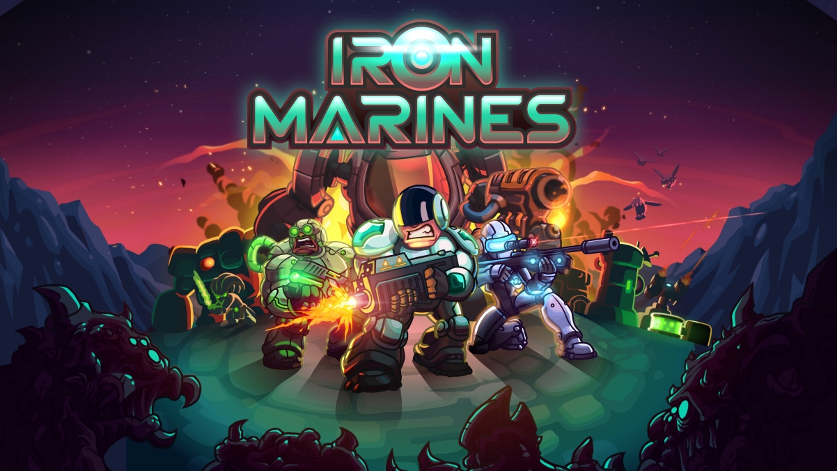 Iron Marines 钢铁陆战，超高清4K游戏壁纸下载，3840x2160分辨率精选图片