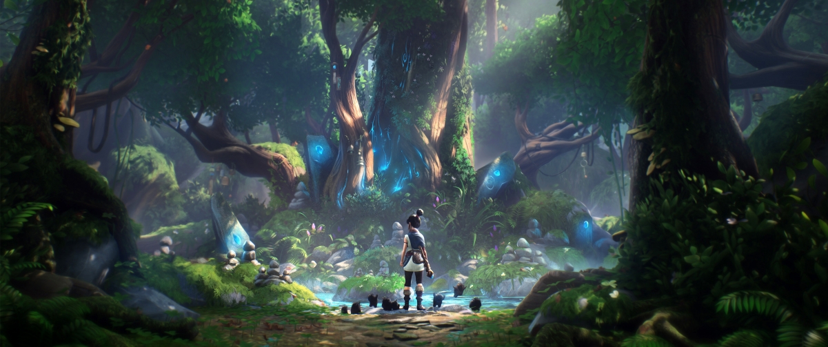 柯娜，精神之桥（KENA:Bridge of Spirits）精美4K壁纸，带鱼屏专属，3440x1440高清下载