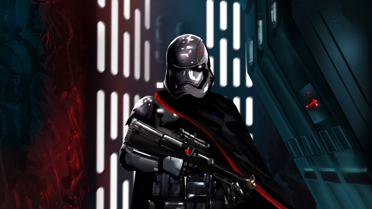 星球大战，Captain Phasma 4K超高清壁纸，3840x2160分辨率，影视级画质，一键下载！