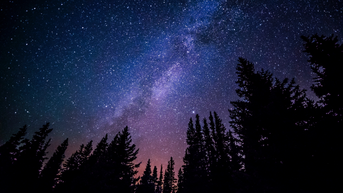 美丽夜空，超清4K星空风景壁纸，4240x2384高清下载