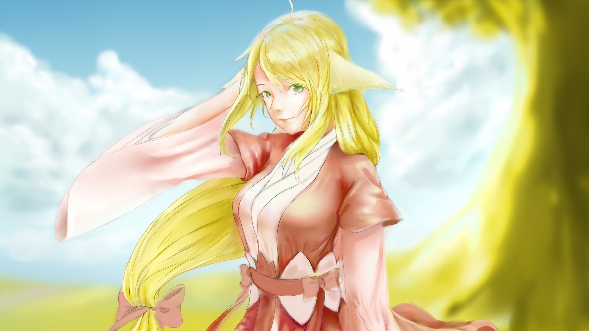狐妖小红娘，涂山红红绝美4K壁纸，超清动漫图片，3840x2160分辨率，一键下载