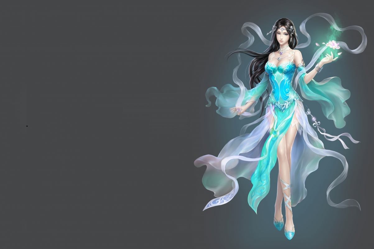 女孩艺术幻想，超清4K游戏壁纸，4992x3328高清大图，一键下载