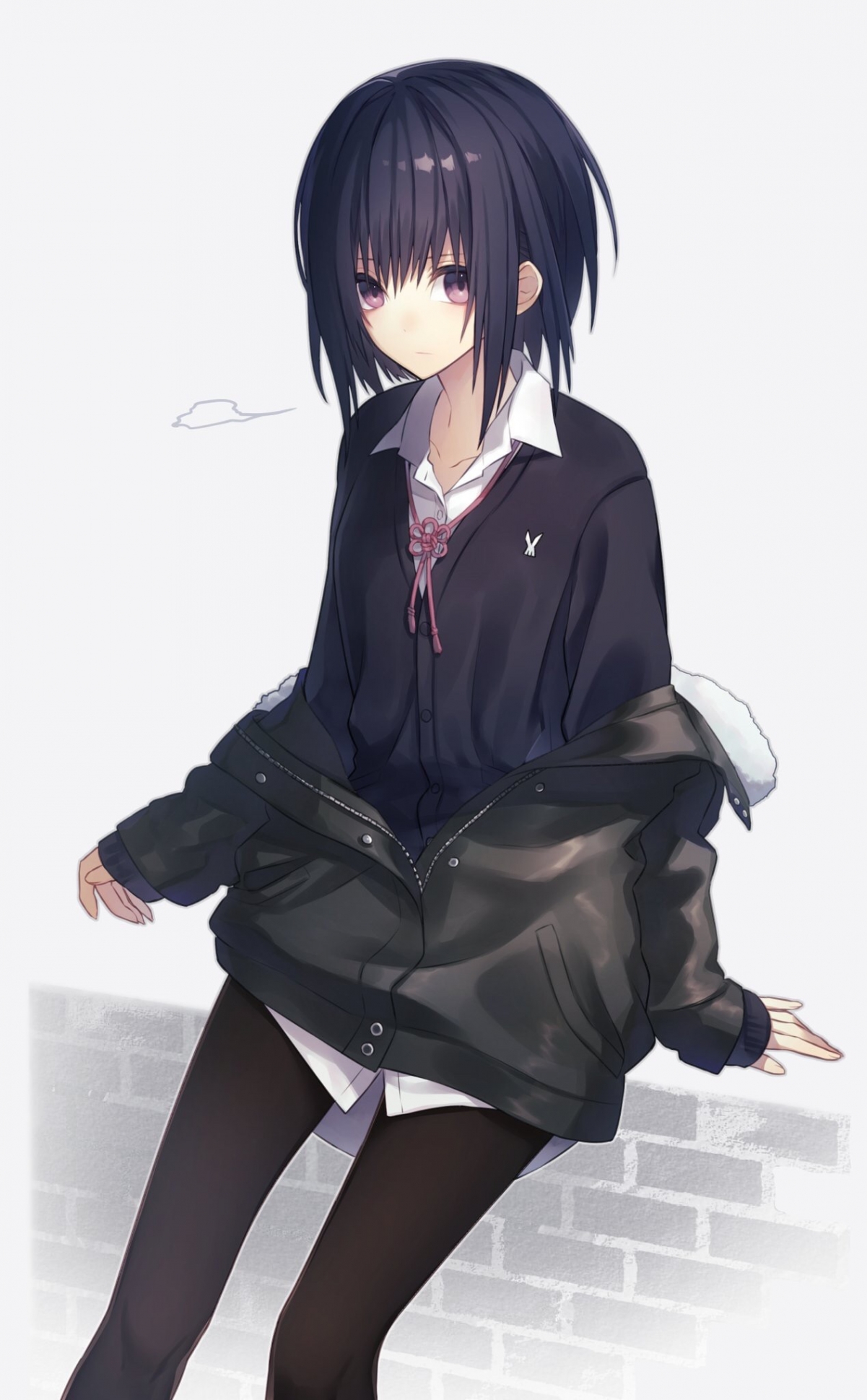 少女冬装精选，超清4K手机壁纸，1268x2047高清下载