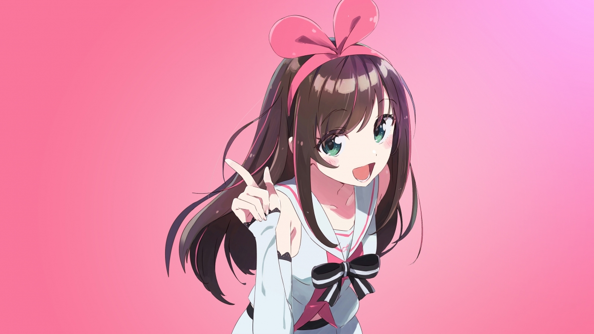 Kizuna Ai绊爱精选，超高清4K动漫壁纸，3840x2160分辨率，一键下载！