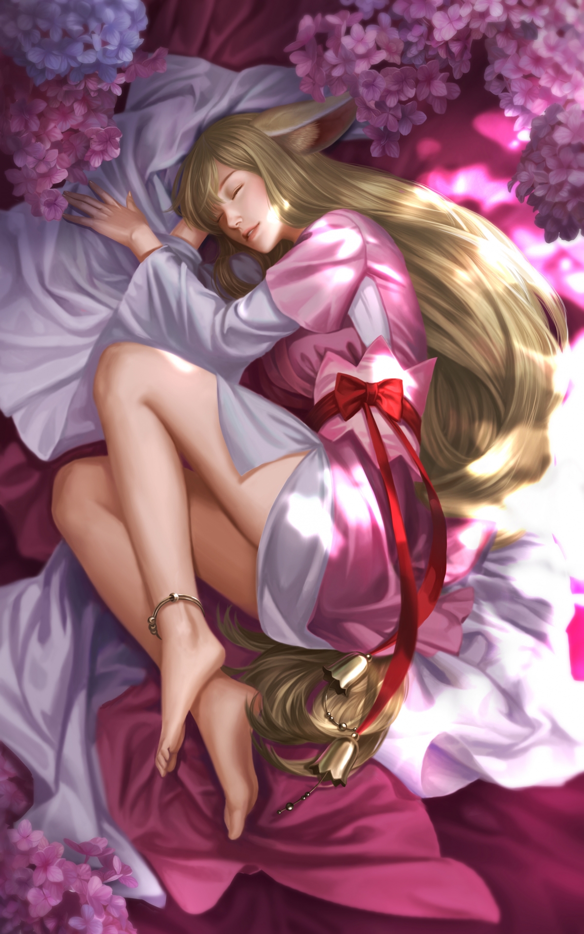 涂山小红娘&红红，绝美2K/4K手机壁纸，高清1772x2834，一键下载！