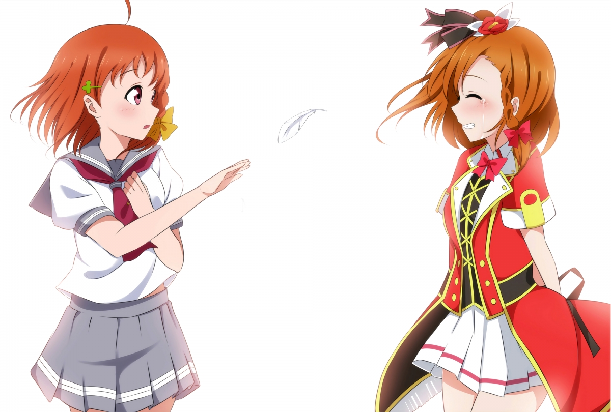 《Love Live！学院偶像》高坂穗乃果精美4K壁纸，超清4000x2700分辨率，动漫美图下载