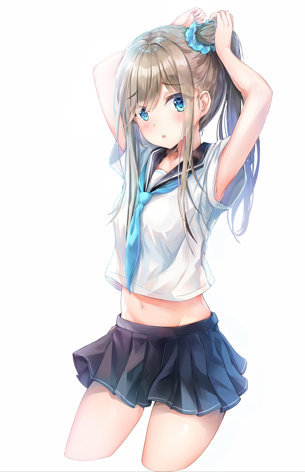 水手服初音少女，超清4K手机壁纸，3000x4644高分辨率，一键下载！