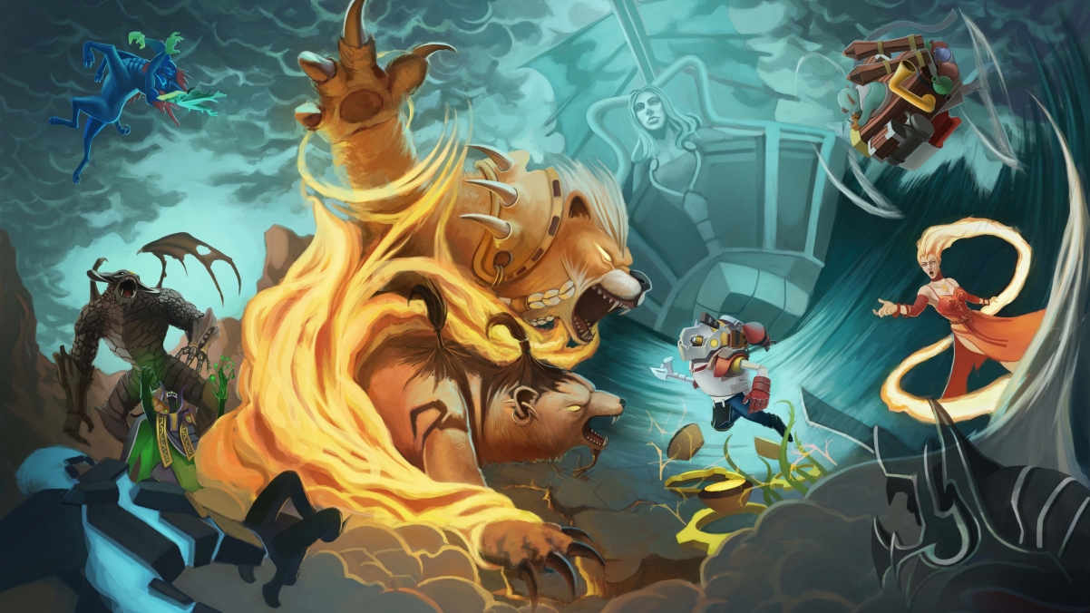 《Dota2》地精角色4K超清壁纸，3840x2160分辨率免费下载