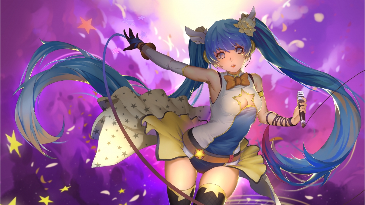 星之少女绝美4K动漫壁纸，高清3840x2160图片，一键下载！