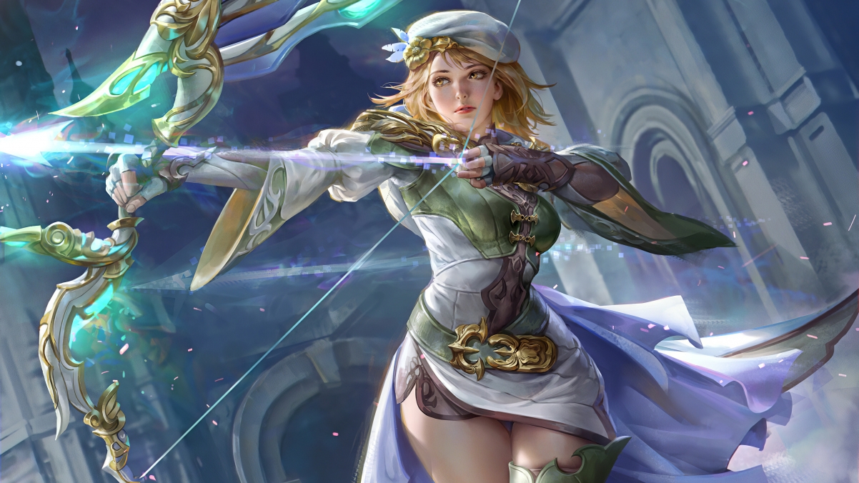《Sarah Mobius Final Fantasy》美女角色精选，4K超清壁纸，3840x2160分辨率，一键下载