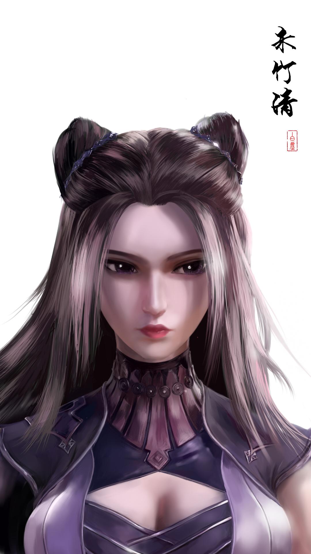 斗罗大陆朱竹清绝美壁纸，4K超清1080x1920，手机专属下载