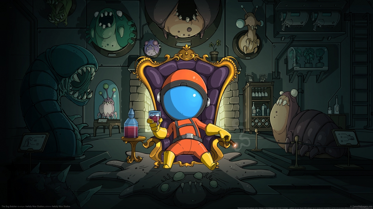 《昆虫屠夫The Bug Butcher》超高清4K壁纸，精美游戏图片，3840x2160分辨率免费下载