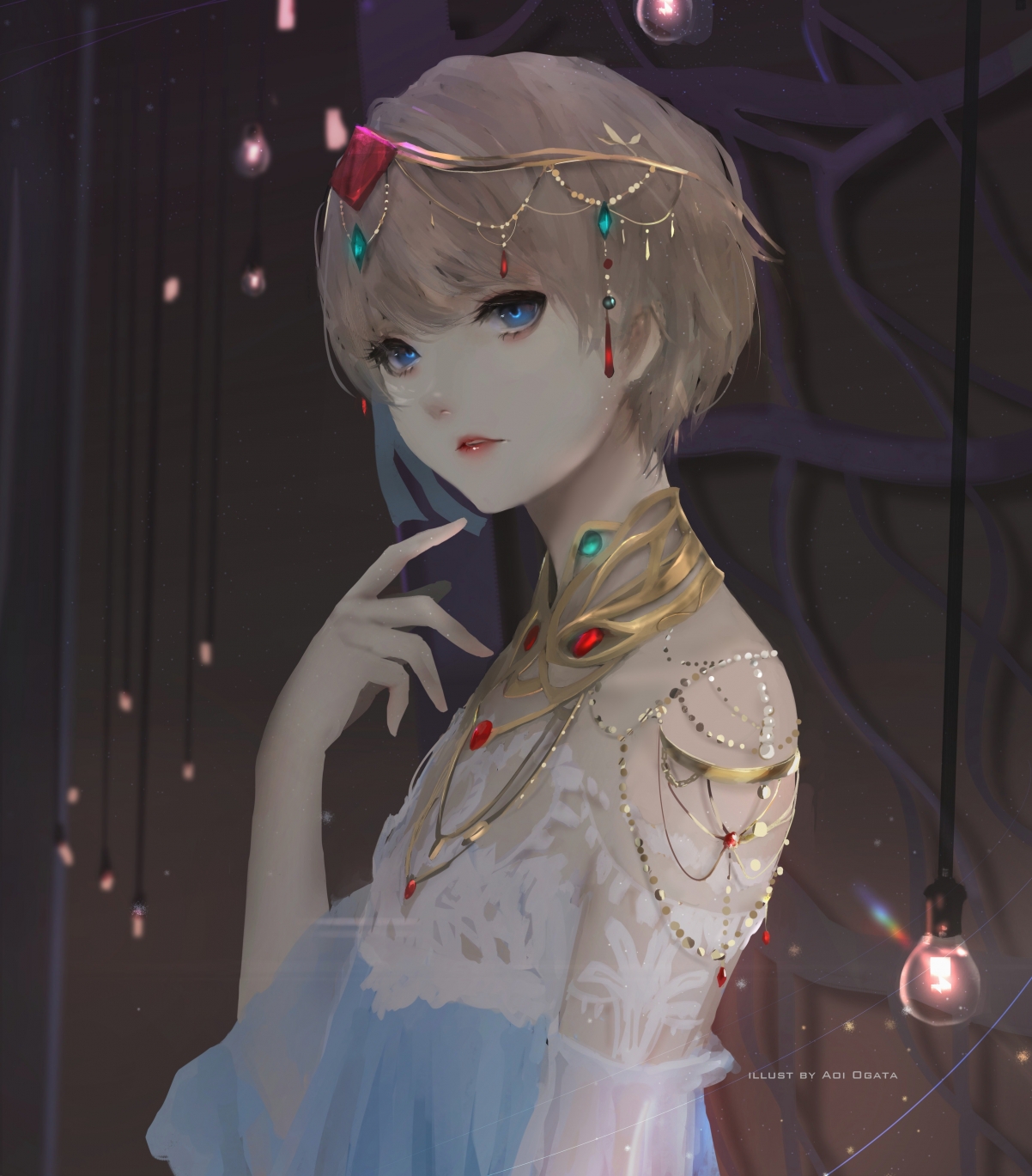 二次元美女4K超清壁纸，精选手机壁纸，3600x4100高清下载