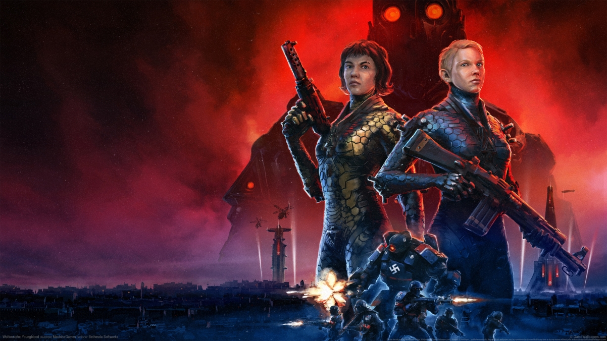 《Wolfenstein: Youngblood》精选4K超高清游戏壁纸，3840x2160分辨率免费下载