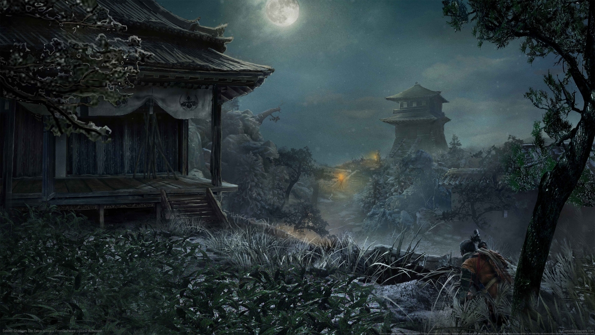 《只狼，影逝二度》4K超清壁纸，3840x2160分辨率，精美游戏图片下载