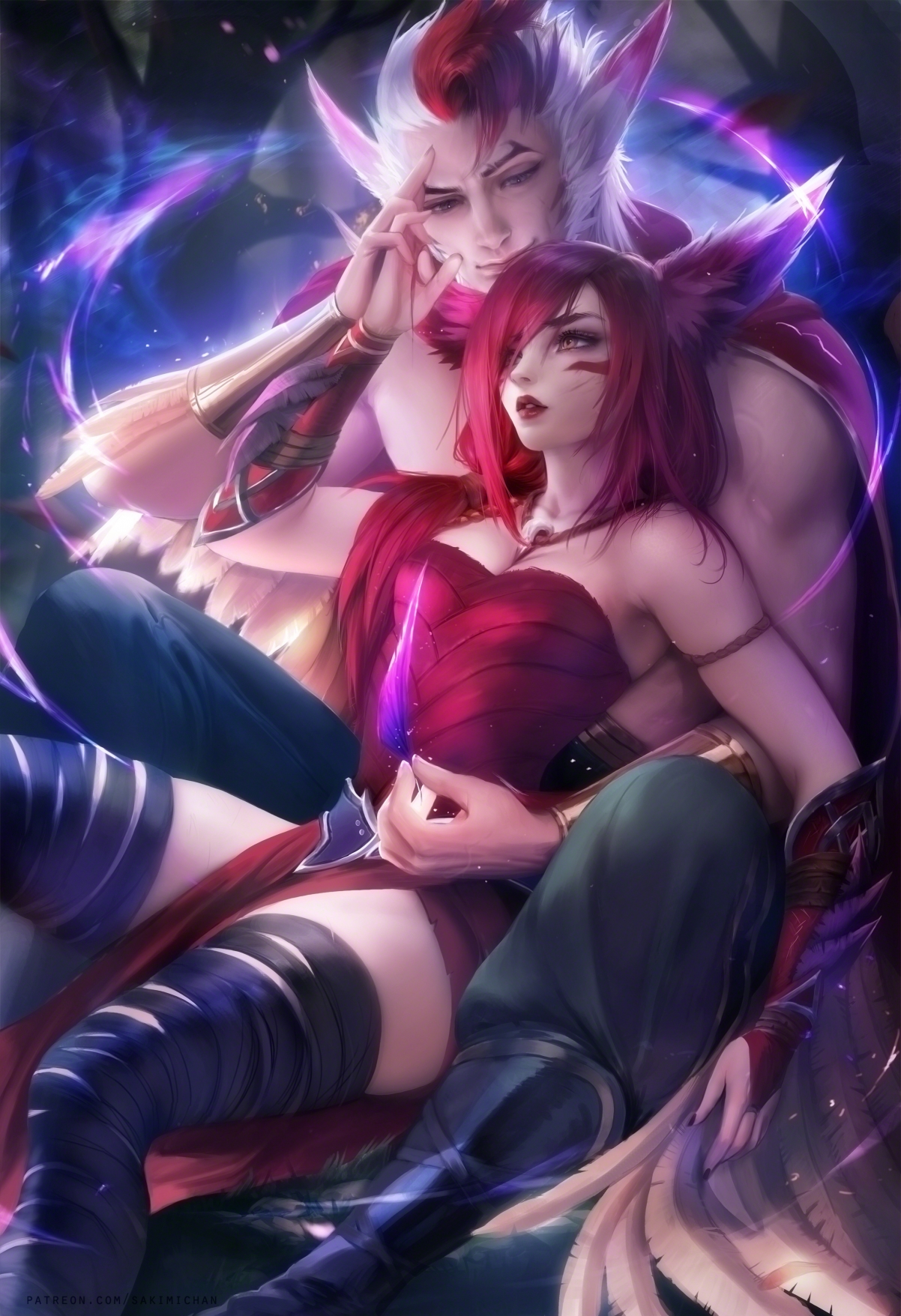 英雄联盟LOL，逆羽幻翎绝美4K手机壁纸，超清2737x4000，免费下载