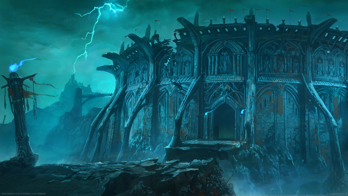 《毁灭战士 永恒》原画壁纸，4K高清3840x2160，免费下载欣赏