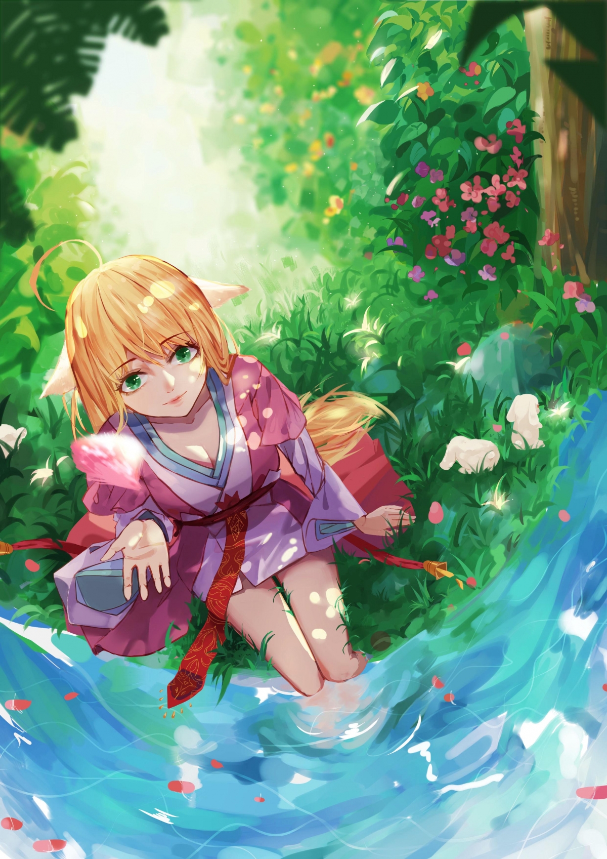 狐妖小红娘涂山红红，相思树下绝美4K手机壁纸，高清2480x3507，一键下载！