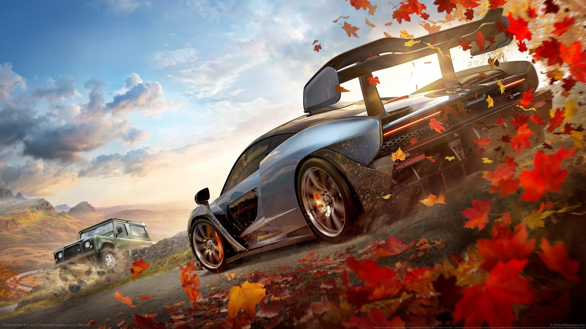 《Forza Horizon 4》4K超清壁纸下载，3840x2160游戏图片精选
